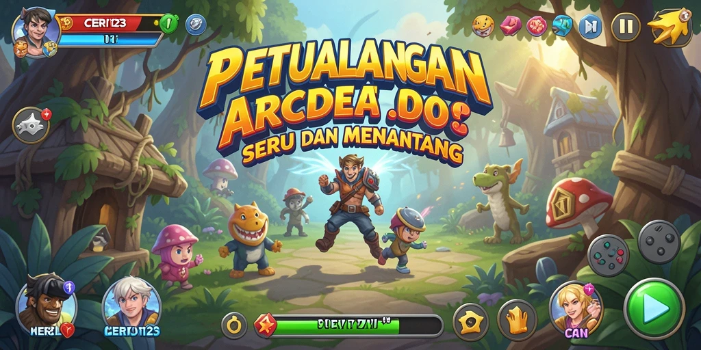 Tampilan menakjubkan dari gameplay CERI123 yang penuh aksi.