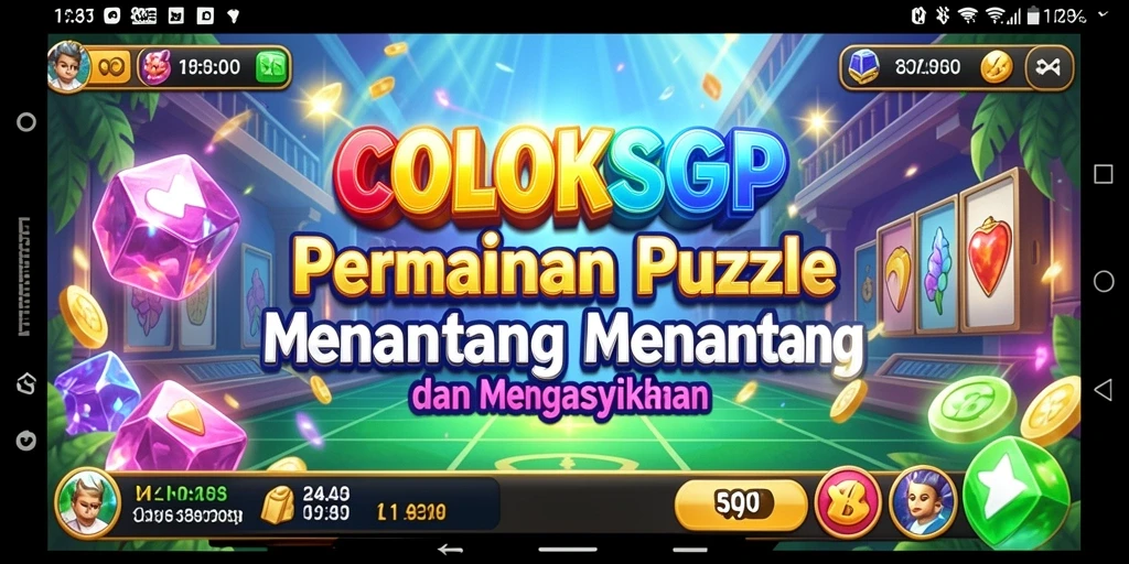 Tampilan gameplay COLOKSGP yang menantang dalam menyelesaikan puzzle.