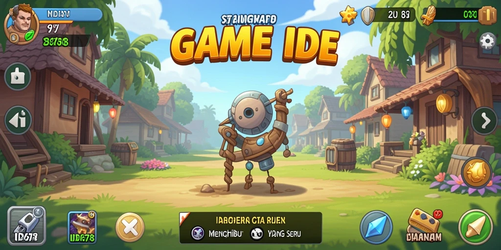 Tampilan gameplay seru dan menarik dari ID678.