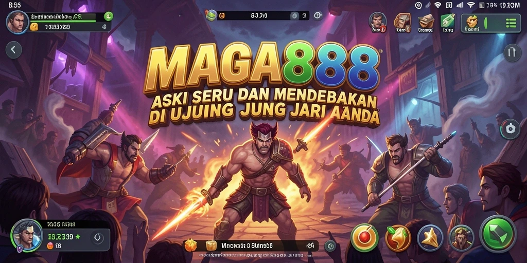 Gameplay MAGA888 yang mendebarkan dengan aksi tak terduga.