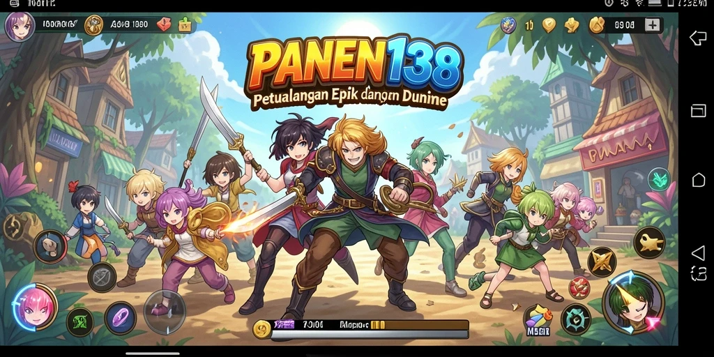 Tampilan gameplay <strong>PANEN138</strong> yang menakjubkan dan imersif.